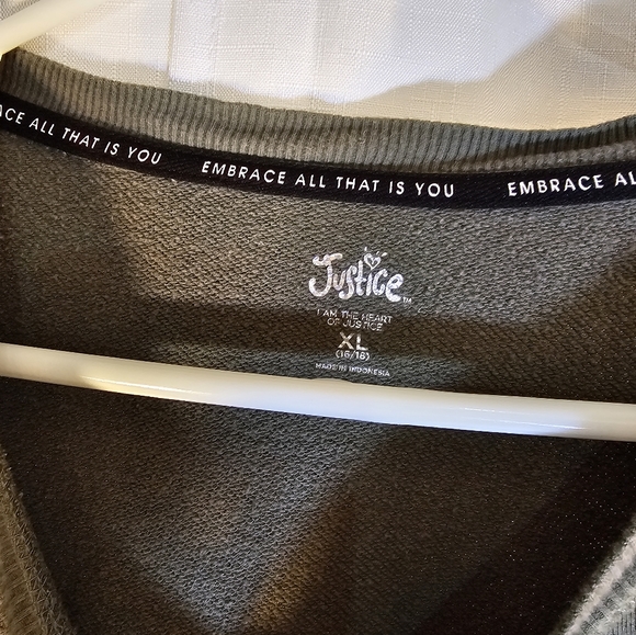 2/$20 Justice Sport XL 16/18 Sweatshirt - Picture 3 of 8